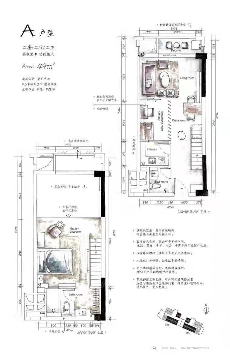 冠科 泊樾灣，冠科商業(yè)中心-均價19500元/平