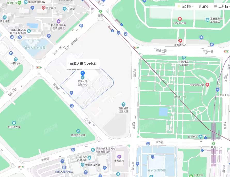 前海人壽金融中心，前海人壽大廈-均價180元/平