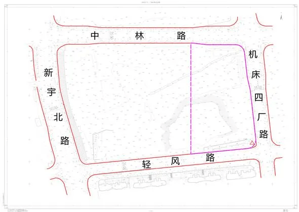 該項目位于閻良區(qū)迎賓大道北段新躍村鳳中