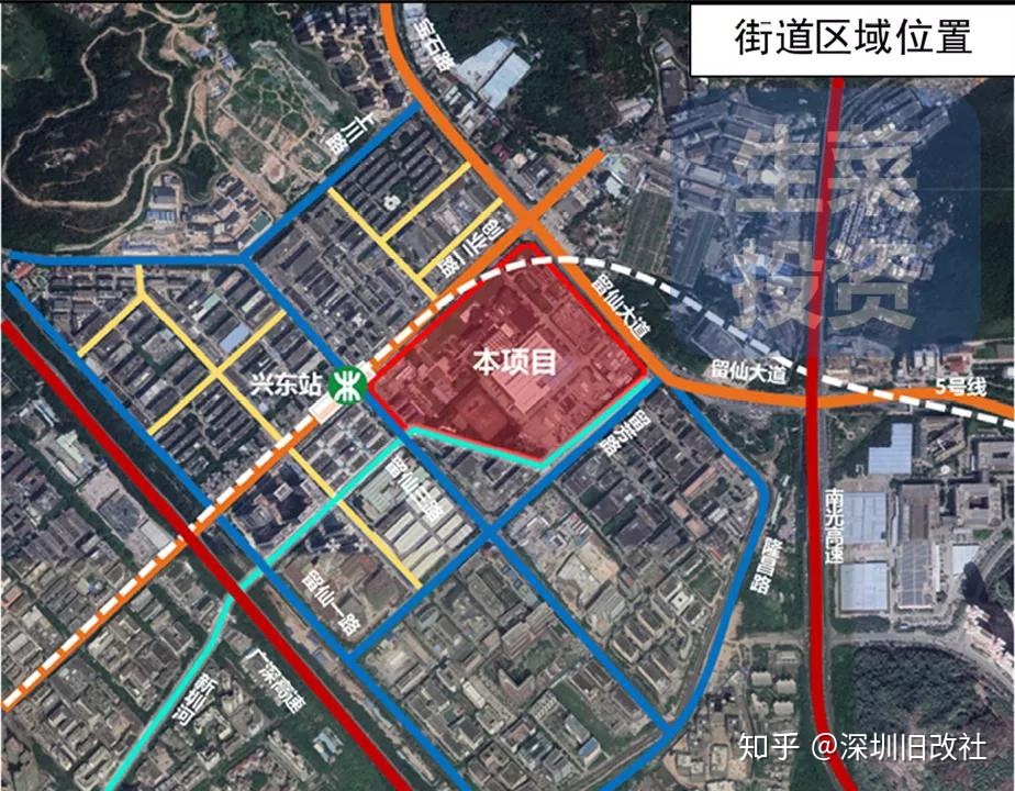 沙井街道的沙井大街片區(qū)重點(diǎn)城市更新單元